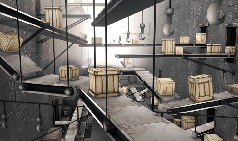 Toontown Shipping - 3D Model