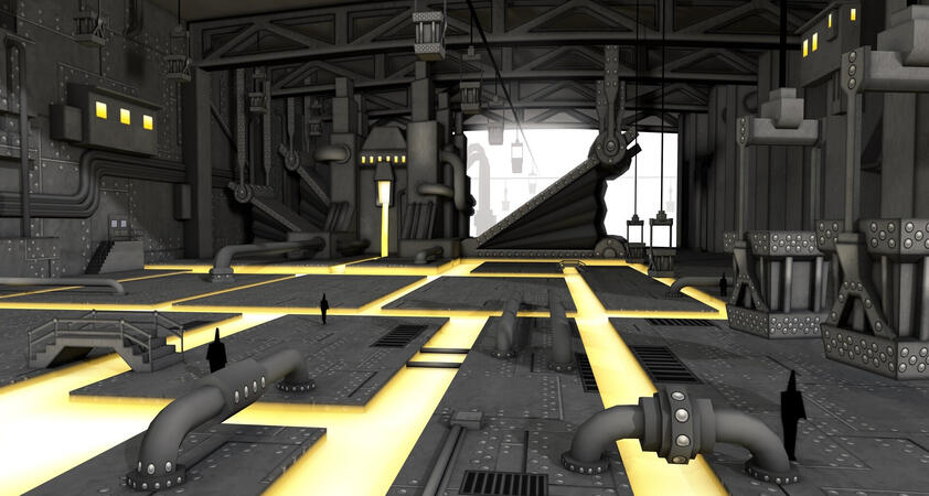 Toontown Foundry - 3D Model