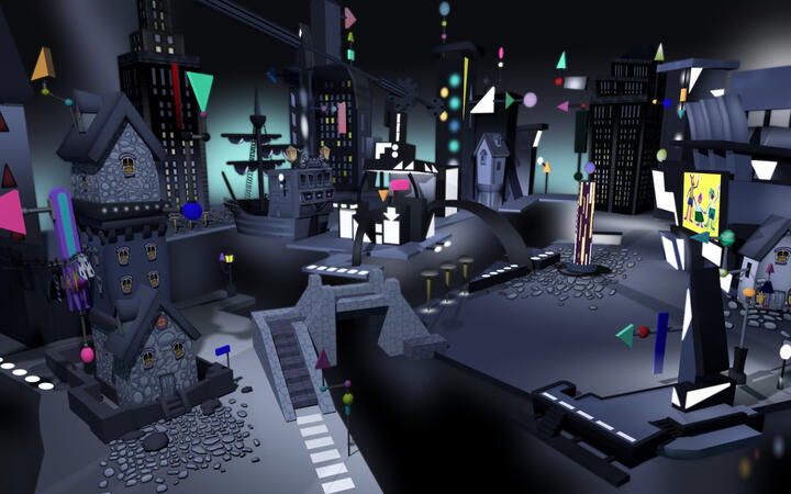 Toontown Gateway - 3D Model